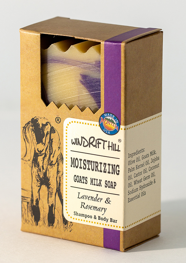 Lavender Rosemary Goat Milk Soap