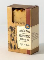 coffee spice goat milk soap