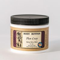 Plum goat milk body butter