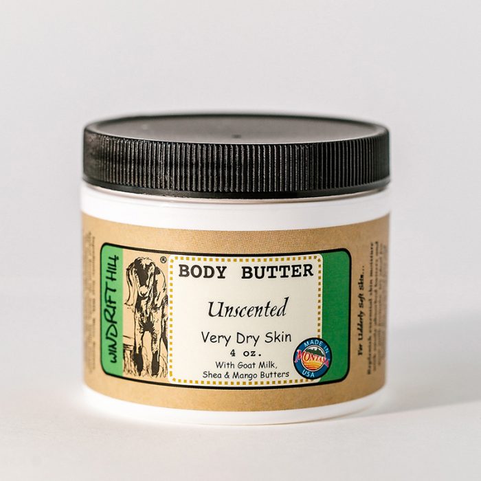 unscented goat milk body butter