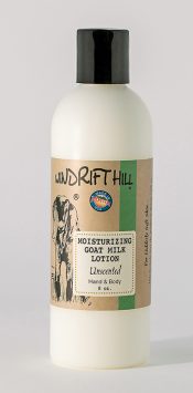 Unscented goat milk lotion