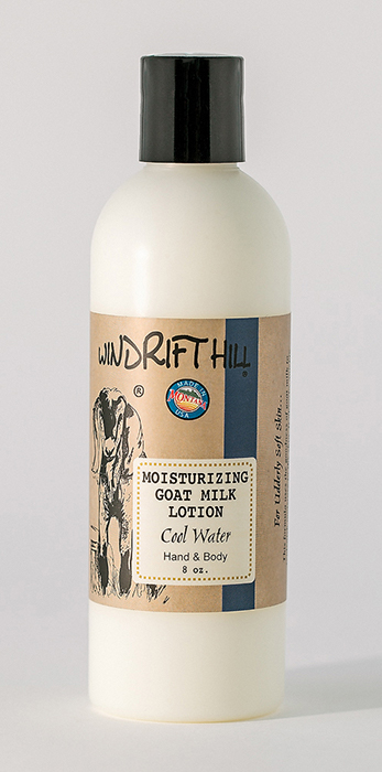 Cool water goat milk lotion