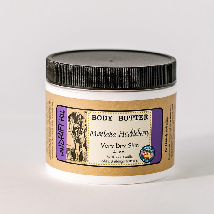 Montana Huckleberry body butter