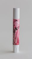 polished pink lip shimmer