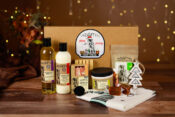 Merry and Bright, Everything is Right holiday gift set image
